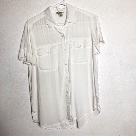 Lucky Brand Tops - Lucky Brand White button down Top. Size small